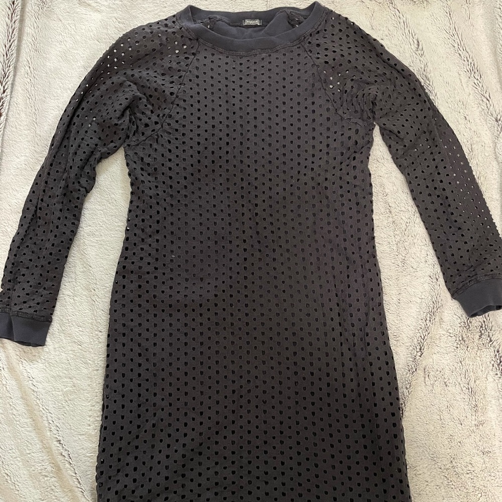 Monrow long sleeve dotted tunic